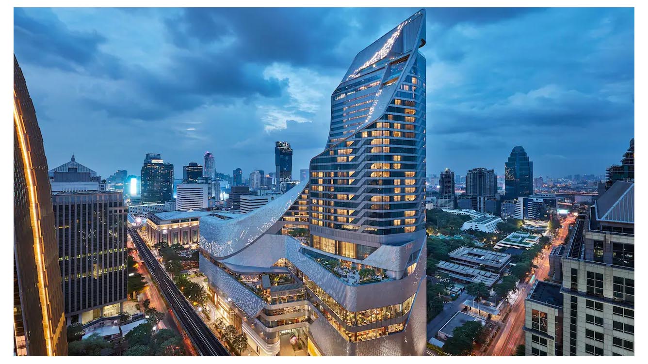 曼谷柏悦酒店外观图